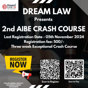 AIBE 2ND CRASH COURSE